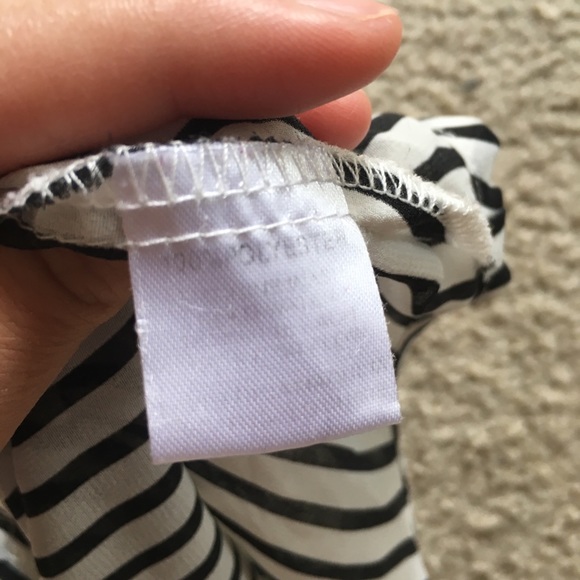 Foreign exchange striped button tank top - Picture 8 of 8